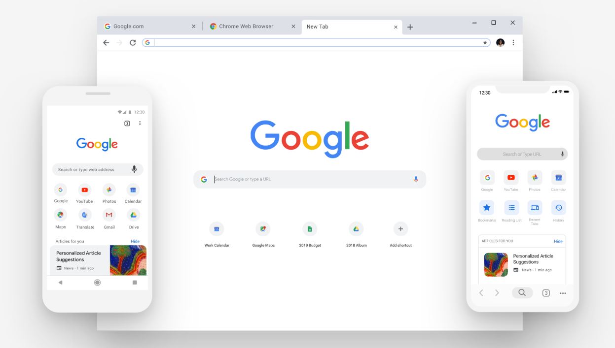 如何更改谷歌Chrome浏览器70新标签页按钮的打开位置