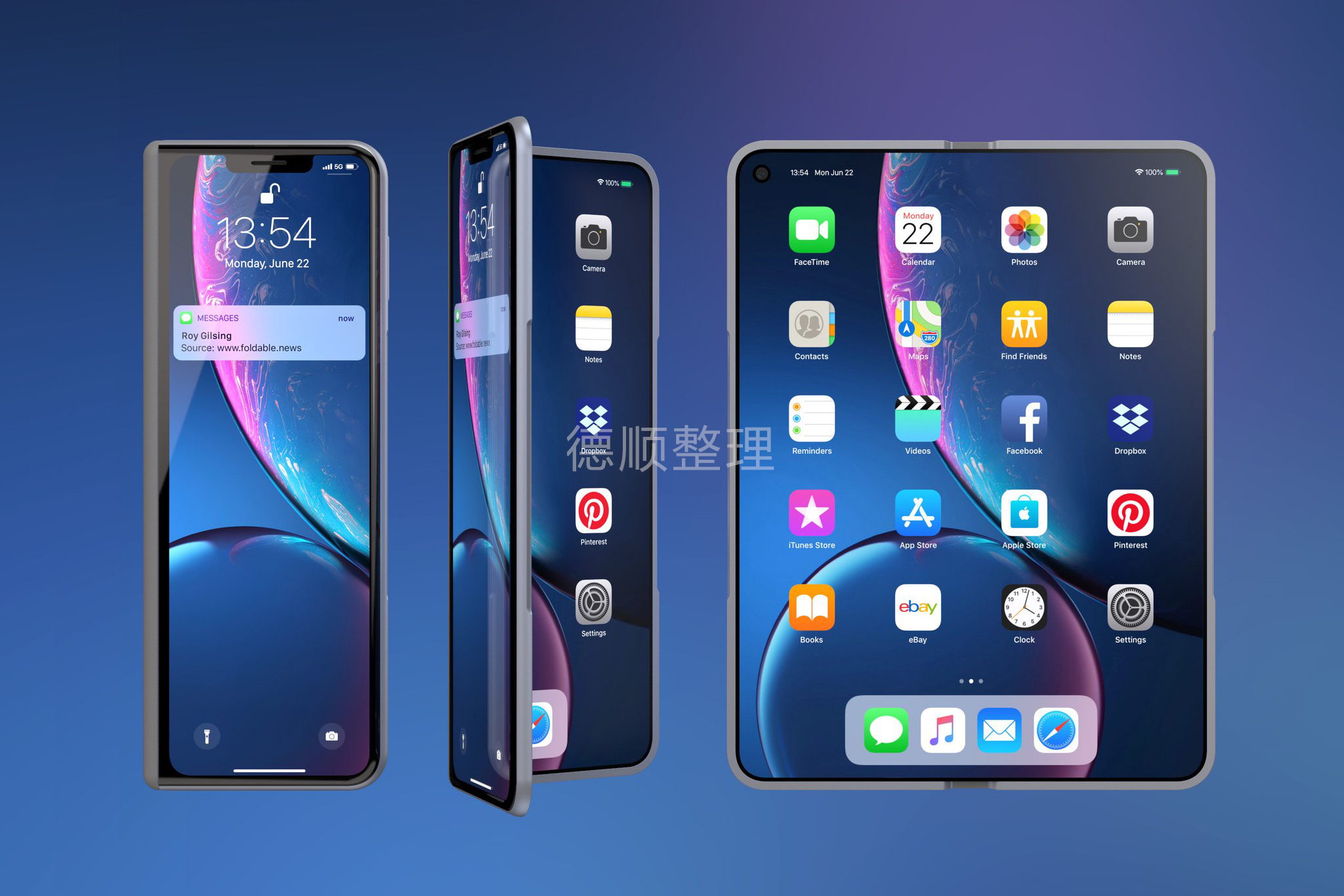 苹果开始测试三星折叠屏幕,有望在2020年推出折叠iPhone手机 互联网 第4张 苹果开始测试三星折叠屏幕,有望在2020年推出折叠iPhone手机 互联网 第4张